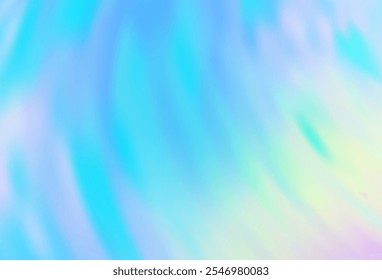 Light Blue, Green vector glossy abstract backdrop. Colorful abstract illustration with gradient. New style design for your brand book.
