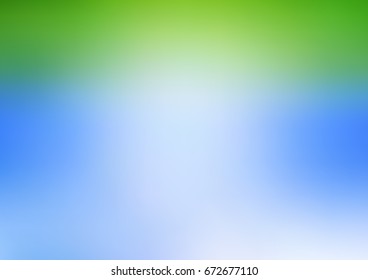 Light Blue, Green vector glossy abstract background. An elegant bright illustration with gradient. The completely new template can be used for your brand book.