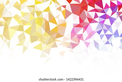 Light Blue, Green vector gradient triangles template. Colorful illustration in polygonal style with gradient. Brand new design for your business.