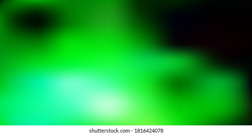 Light blue, green vector gradient blur background. Blur colorful illustration in brand new style. Landing pages design.