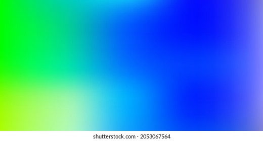 Light blue, green vector gradient blur pattern. Colorful illustration with gradient in abstract style. Smart pattern for websites.