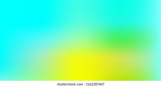 Light blue, green vector gradient blur layout. Colorful illustration with gradient in halftone style. Background for web designers.