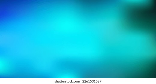 Light blue, green vector gradient blur layout. Modern elegant blur illustration with gradient. Wallpaper for your web apps.
