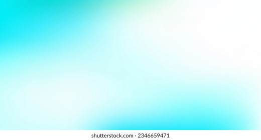 Light blue, green vector gradient blur background. Colorful gradient abstract illustration in blur style. Smart pattern for websites.