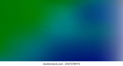 Light blue, green vector gradient blur template. Abstract colorful illustration with blur gradient. Landing pages design.