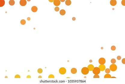 Light Blue, Green vector illustration which consist of circles. Dotted gradient design for your business. Creative geometric background in halftone style with colored spots.