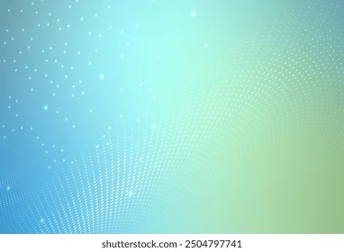 Light Blue, Green vector Illustration with set of shining colorful abstract circles. Illustration with set of shining colorful abstract circles. Wallpaper for a cell phone.