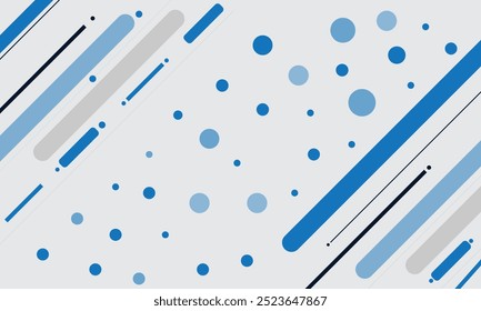 Light Blue, Green vector illustration which consist of circles and line. Dotted gradient design for your business. Creative geometric background in halftone style with