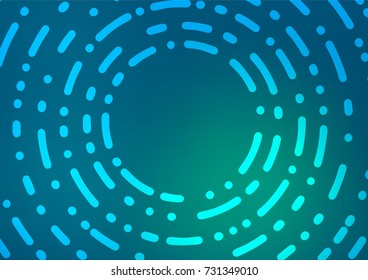 Light Blue, Green vector indian curved template. Shining colored illustration with doodles in Zen tangle style. The completely new template can be used for your brand book. Light Blue, Green vector indian curved template. Shining colored illustration with doodles in Zen tangle style. The completely new template can be used for your brand book.