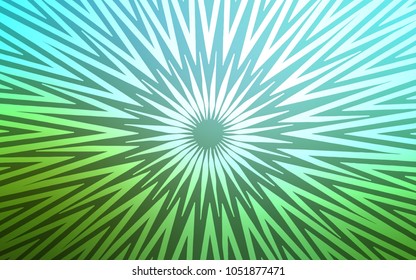 Light Blue, Green vector layout with flat lines. Blurred decorative design in simple style with lines. Best design for your ad, poster, banner.