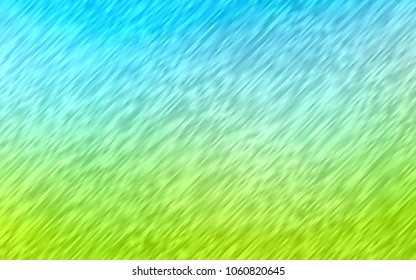 Light Blue, Green vector layout with flat lines. Blurred decorative design in simple style with lines. The pattern can be used for websites.