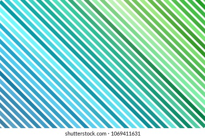Light Blue, Green vector layout with flat lines. Decorative shining illustration with lines on abstract template. Best design for your ad, poster, banner.