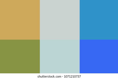 Light Blue, Green vector layout with set of colors. Color palette with set of colors. Smart set of colors for your work as a designer.
