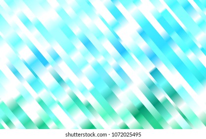 Light Blue, Green vector layout with flat lines. Glitter abstract illustration with colored sticks. Smart design for your business advert.
