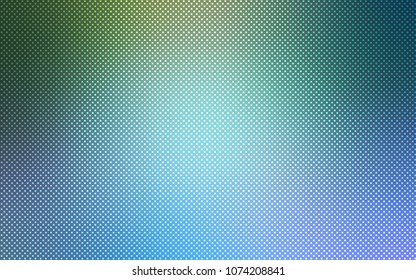 Light Blue, Green vector layout with circle shapes. Blurred bubbles on abstract background with colorful gradient. New design for ad, poster, banner of your website.