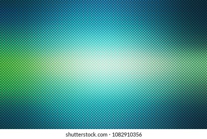 Light Blue, Green vector layout with circle shapes. Beautiful colored illustration with blurred circles in nature style. Pattern can be used for beautiful websites.