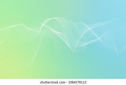 Light Blue, Green vector layout with circle shapes. Modern abstract illustration with colorful water drops. The pattern can be used for beautiful websites.