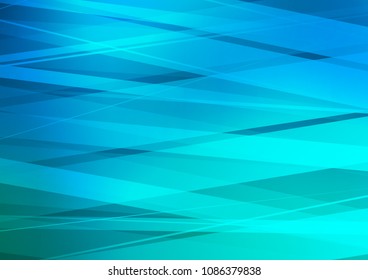 Light Blue, Green vector layout with flat lines. Blurred decorative design in simple style with lines. The pattern can be used for busines ad, booklets, leaflets