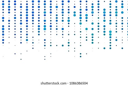 Light Blue, Green vector  layout with circle shapes. Modern abstract illustration with colorful water drops. New design for ad, poster, banner of your website.
