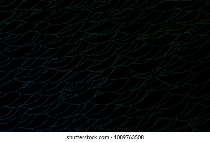 Light Blue, Green vector  layout with circle shapes. Modern abstract illustration with colorful water drops. Pattern can be used as texture of water, rain drops.