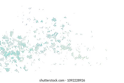 Light Blue, Green vector layout with flat lines. Blurred decorative design in simple style with lines. The pattern can be used as ads, poster, banner for commercial.