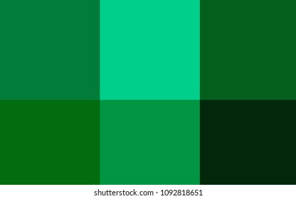 Light Blue, Green vector layout with set of colors. Shining palette with spectrum of colors. Template of colors for smart designers.