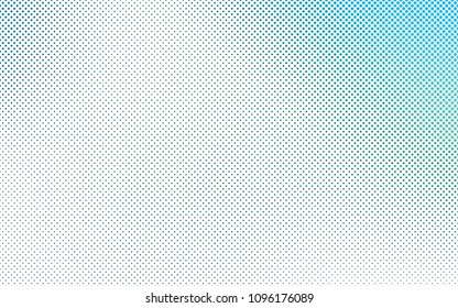 Light Blue, Green vector  layout with circle shapes. Glitter abstract illustration with blurred drops of rain. Beautiful design for your business natural advert.