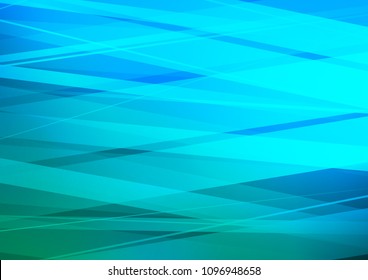 Light Blue, Green vector layout with flat lines. Blurred decorative design in simple style with lines. The pattern can be used for websites.