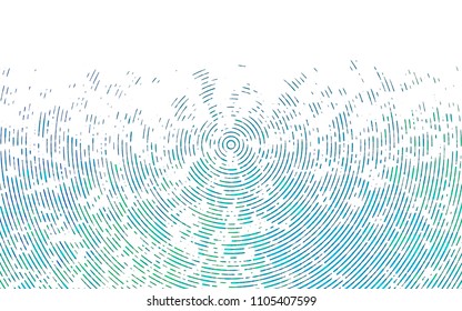 Light Blue, Green vector layout with flat lines. Blurred decorative design in simple style with lines. The pattern can be used for busines ad, booklets, leaflets