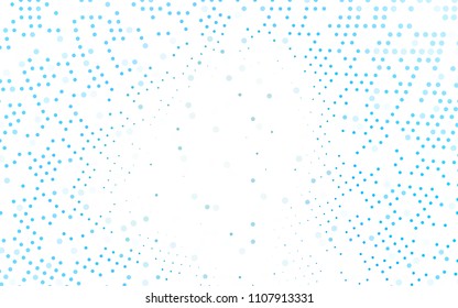 Light Blue, Green vector  layout with circle shapes. Modern abstract illustration with colorful water drops. Completely new template for your brand book.