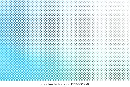 Light Blue, Green vector  layout with circle shapes. Blurred bubbles on abstract background with colorful gradient. Completely new template for your brand book.