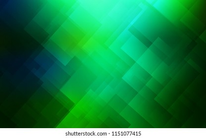 Light Blue, Green vector layout with flat lines. Shining colored illustration with sharp stripes. Pattern for your busines websites.