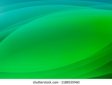 Light Blue, Green vector layout with flat lines. Shining colored illustration with narrow lines. The pattern can be used for websites.