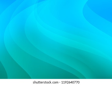Light Blue, Green vector layout with flat lines. Blurred decorative design in simple style with lines. The pattern can be used for websites.