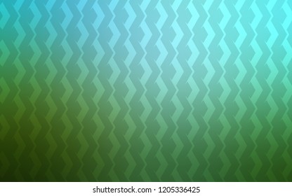 Light Blue, Green vector layout with flat lines. Shining colored illustration with sharp stripes. Pattern for your busines websites.