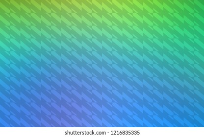 Light Blue, Green vector layout with flat lines. Glitter abstract illustration with colorful sticks. Template for your beautiful backgrounds.