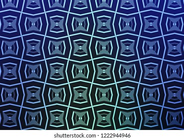 Light Blue, Green vector layout with flat lines. Shining illustration with lines on abstract template. Pattern for websites, landing pages.