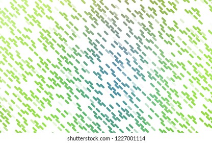Light Blue, Green vector layout with flat lines. Modern geometrical abstract illustration with staves. Smart design for your business advert.