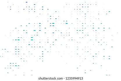 Light Blue, Green vector layout with flat lines. Shining colored illustration with narrow lines. The pattern can be used as ads, poster, banner for commercial.