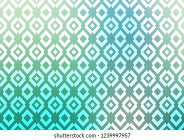 Light Blue, Green vector layout with lines, rectangles. Modern abstract illustration with colorful rectangles. Pattern for commercials.