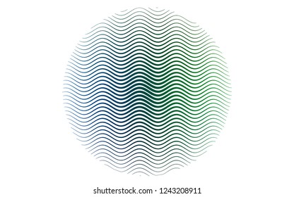 Light Blue, Green vector layout with flat lines. Glitter abstract illustration with colored sticks. Best design for your ad, poster, banner.
