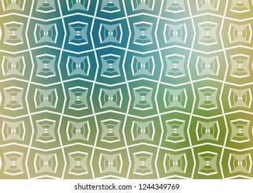 Light Blue, Green vector layout with flat lines. Blurred decorative design in simple style with lines. Backdrop for TV commercials.