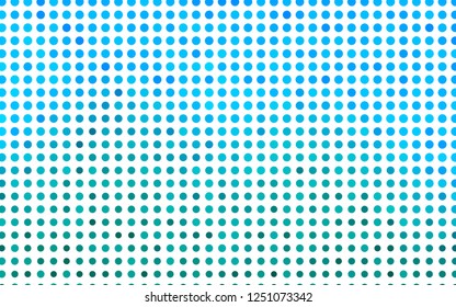 Light Blue, Green vector layout with circle shapes. Modern abstract illustration with colorful water drops. Pattern for ads, leaflets.