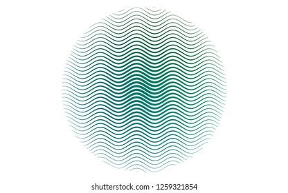 Light Blue, Green vector layout with flat lines. Blurred decorative design in simple style with lines. Pattern for ads, posters, banners.