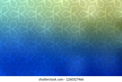 Light Blue, Green vector layout with lines, rectangles. Modern abstract illustration with colorful rectangles. Pattern for busines ad, booklets, leaflets