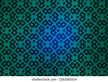Light Blue, Green vector layout with lines, rectangles. Modern abstract illustration with colorful rectangles. Smart design for your business advert.