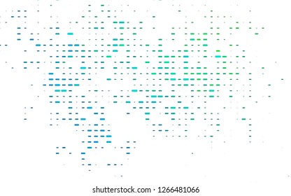 light Blue, Green vector layout with flat lines. Blurred decorative design in simple style with lines. Smart design for your business advert.