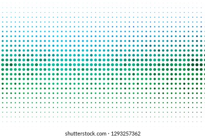 Light Blue, Green vector layout with circle shapes. Modern abstract illustration with colorful water drops. Pattern for beautiful websites.