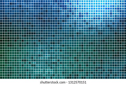 Light Blue, Green vector layout with lines, rectangles. Illustration with set of colorful rectangles. Modern template for your landing page.