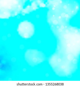 Light Blue, Green vector layout with circles. Modern abstract illustration with colorful circle shapes. Pattern for business ads.